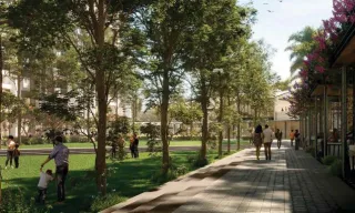 SKYI 5 Racecourse  Amenities - Themed Gardens